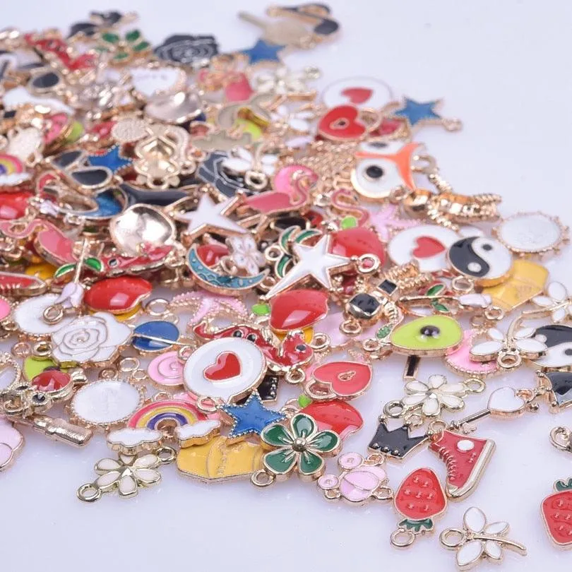 Random Mix Cute Floating Charms