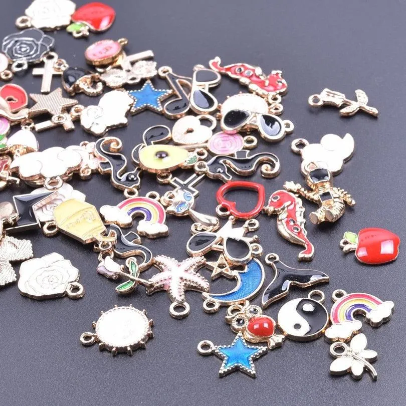 Random Mix Cute Floating Charms