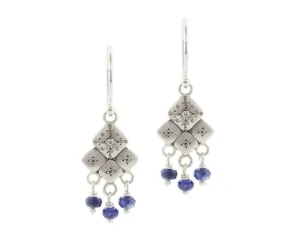 Sapphire Mosaic Earrings
