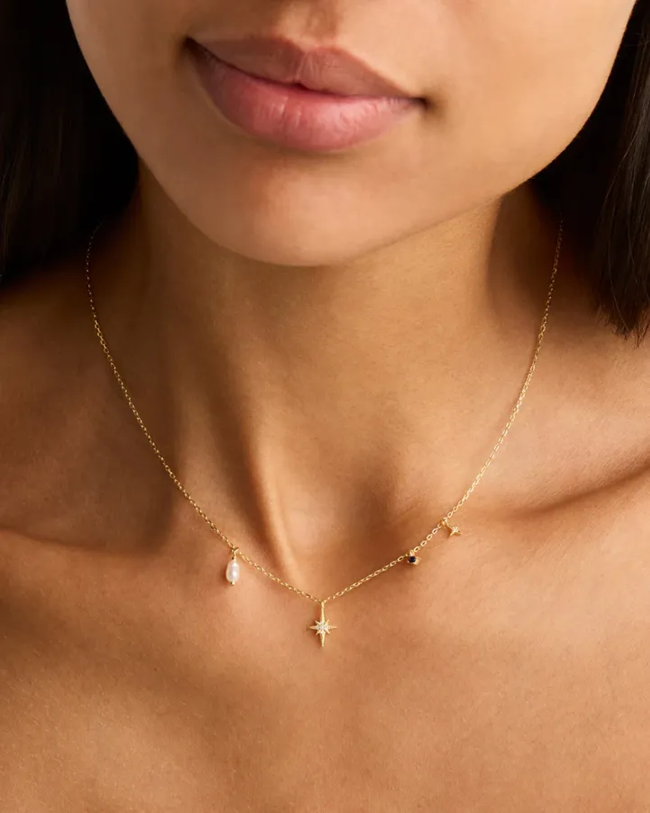 Stardust Choker Gold