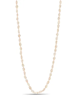 Sunstone Beaded Long Necklace