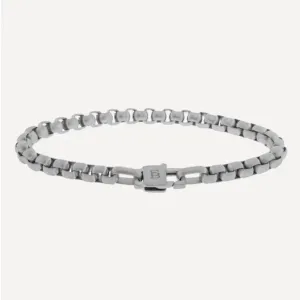 Urban Edge SS Bracelet - Matt Silver